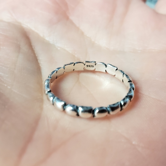 925 Sterling Silver Kitty Cat Lover Stackable Fun - Picture 3 of 8